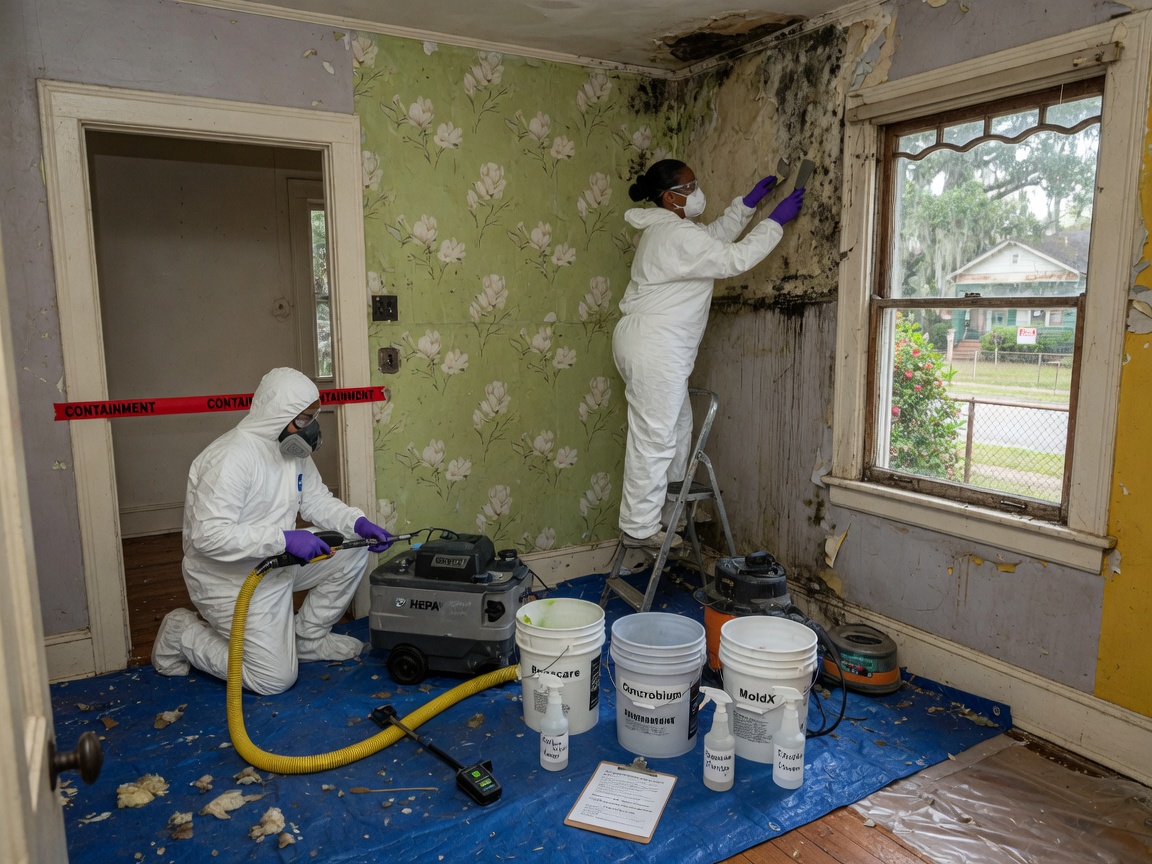 Mold Remediation Steps for Older Macon Neighborhoods